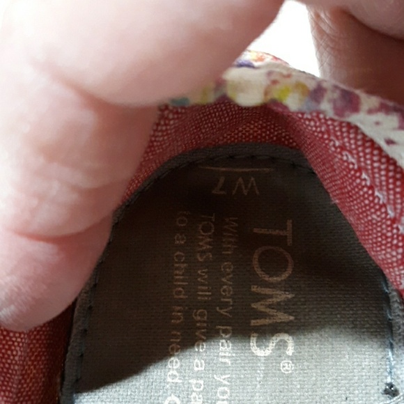 Toms multicolored sz 7 - Picture 5 of 5